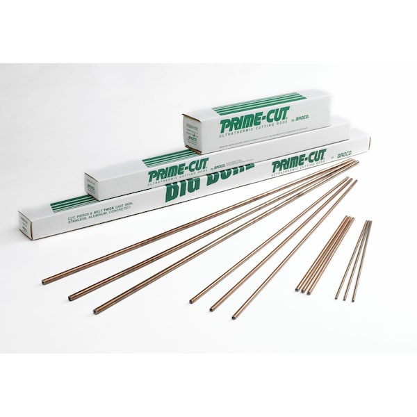 Exothermic Cutting Rods - 3/16 x 18in. 20 rods per box